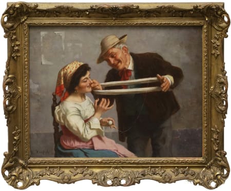 Eugenio Zampighi — La carezza